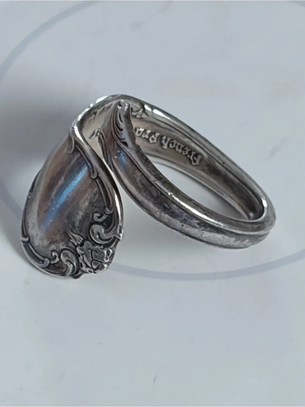 Towle Silver Ornate Wrap Ring